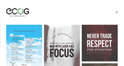 Desktop Screenshot of ecogentleman.com